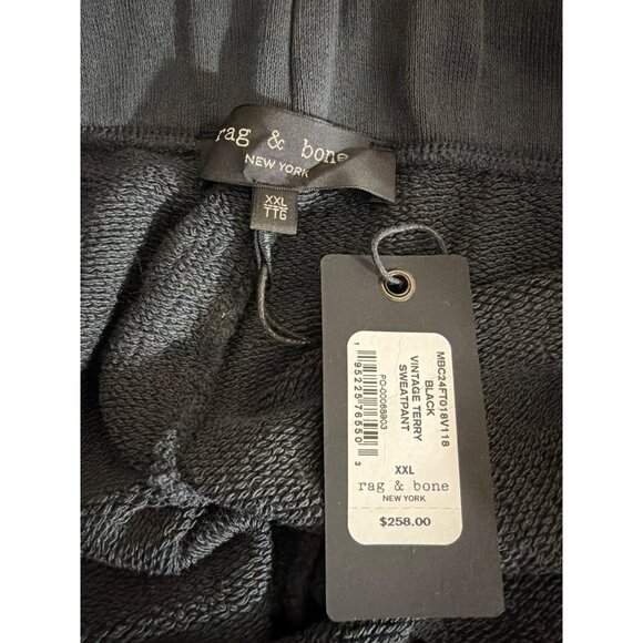 NWT Rag & Bone Mens Vintage Grey Sweatpants XXL - Picture 3 of 3